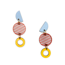 Primary Colours stud earrings